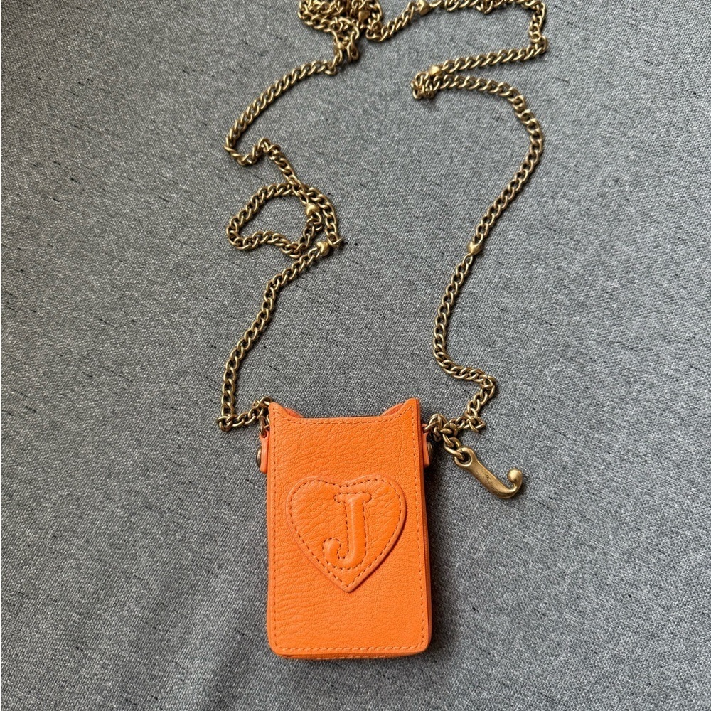 Vintage Juicy Couture Ipod Case Mini Bag in Orange